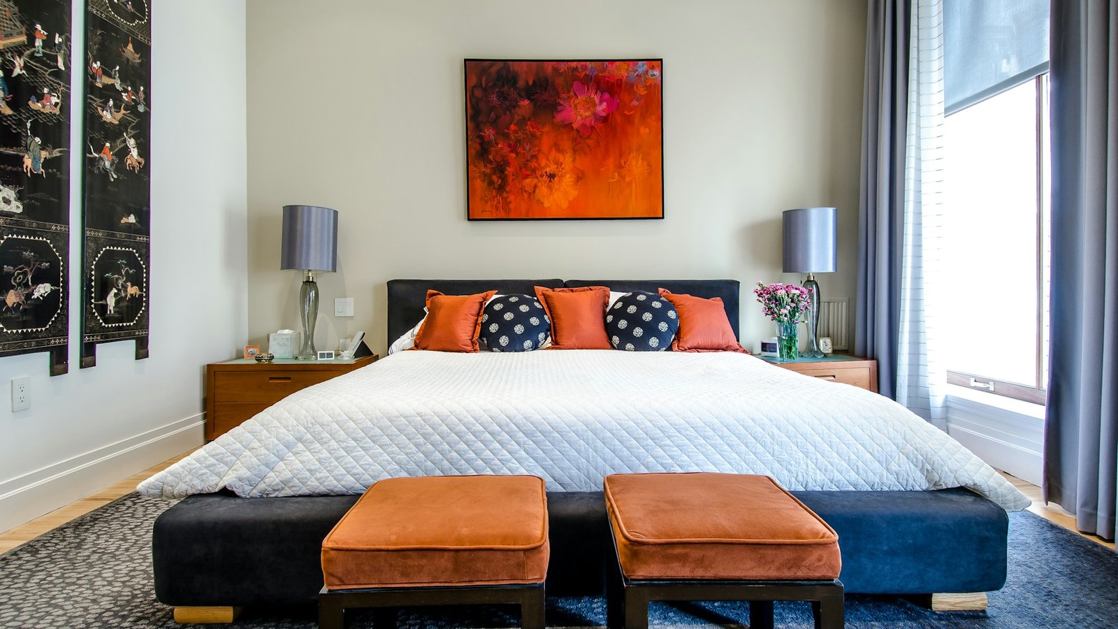 Accents colorés intérieurs - CDN Habitat L'Isle-sur-la-Sorgue